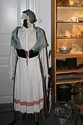 Женский народный костюм из собрания краеведческого музея Сиунтио (Уусимаа)