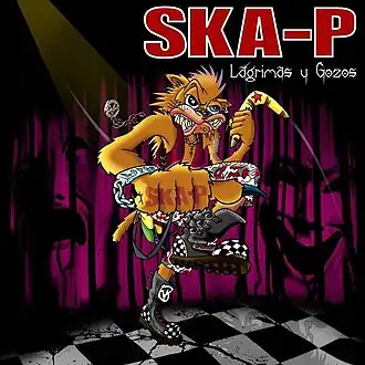 Обложка альбома Ska-P «Lágrimas y Gozos» (2008)