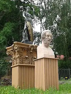 Скульптурная композиция «Античные мотивы», посвящённая Древней Греции