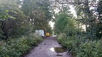 Славянская улица до начала строительства