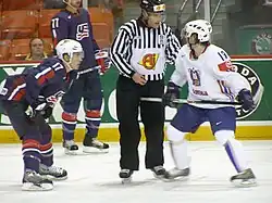 Рок Пайич в матче Словения—США