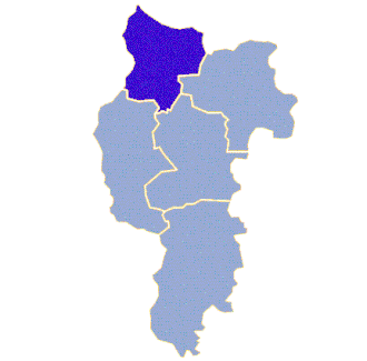 Гужица на карте