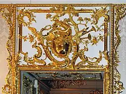 Десюдепорт Белой столовой Большого Екатерининского дворца в Царском Селе. Архитектор Б. Ф. Растрелли