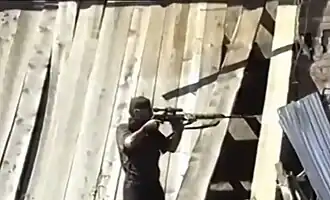 Снайпер ЧРИ, в Ачхой-Мартане (1995)