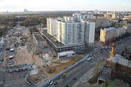 Строительство станции «Сокольники» Большой кольцевой линии30 апреля 2022 года