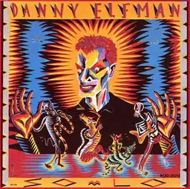 Обложка альбома Дэнни Эльфмана «So-Lo» (1984)