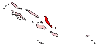 Малаита на карте