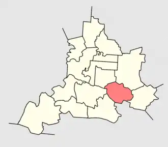 Солонцовское сельское поселение на карте