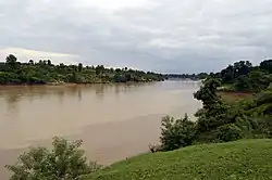 Верхнее течение реки в июле  2012 года