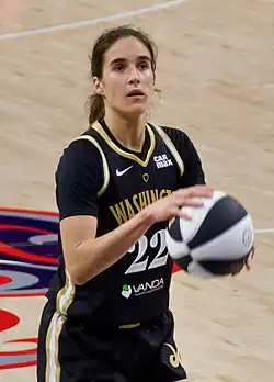 Ситрон в игре за «Вашингтон Мистикс» против «Атланта Дрим» (15 июня 2025 года)