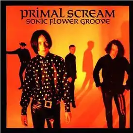 Обложка альбома Primal Scream «Sonic Flower Groove» (1987)