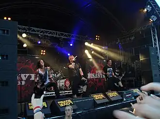 Sonic Syndicate в 2008 году на Sweden Rock Festival.