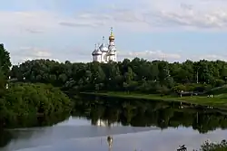 Вид на Соборную горку с Ленивой площадки