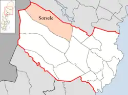 Сурселе на карте