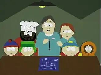 Доктор объясняет всем план