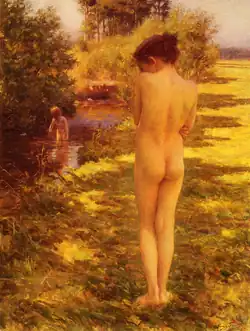 Купальщица, 1910-е