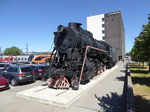 Памятник-локомотив Л-2317, 2018 год