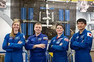 Слева направо: Айерс, Песков, Макклейн и Ониши