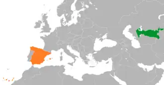 Испания и Узбекистан