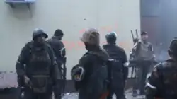 Бойцы «Спарты» во время боёв за Донецкий аэропорт