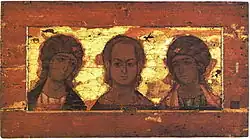 Ангельский деисус (со Спасом Эммануилом)