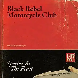 Обложка альбома Black Rebel Motorcycle Club «Specter at the Feast» (2013)