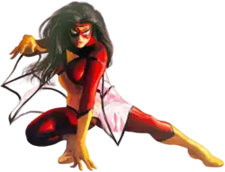 Женщина-паук на варианте обложки комикса Spider-Woman vol. 7 #5 (Октябрь 2020)Художник — Алекс Росс.