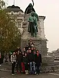 Студенты в Любляне, Словения