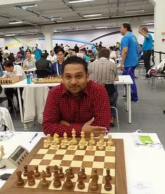 Во время шахматной олимпиады в Тромсё (2014 г.)