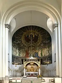 Роспись апсиды церкви Св. Анны в Мюнхене. 1892