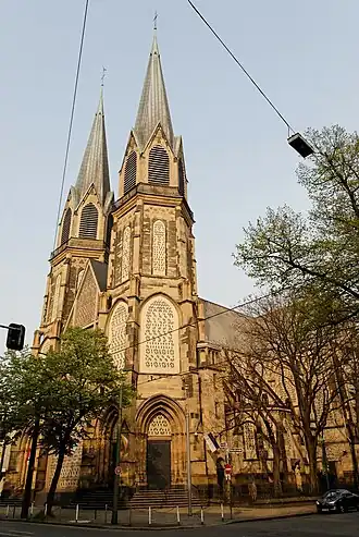 Церковь Непорочного Зачатия Девы Марии, фасад сегодня