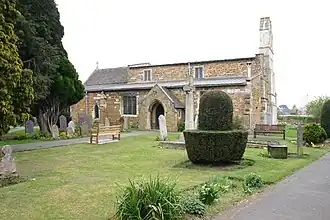 Церковь святого Николая в Литтл-Боудене, где похоронена писательница