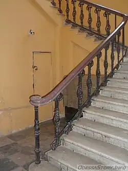 Лестница в доме А. А. Трапани