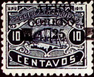 «Чёрный Гондурас», Гондурас, 1925&nbsp;(Mi&nbsp;#193A)[^]