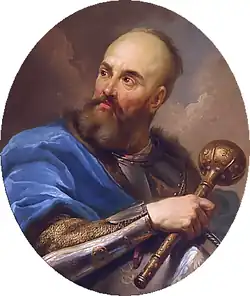 Посмертный портрет Бачиарелли (XVIII век)