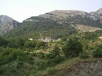 Вид на монастырь Станевичи