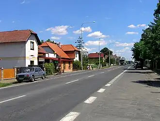 Главная улица района