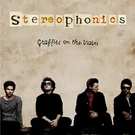 Обложка альбома Stereophonics «Graffiti on the Train» (2013)