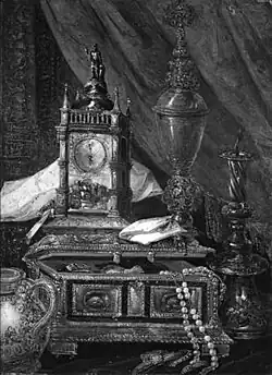 Натюрморт с драгоценностями.