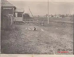 Вид на дом Корольковой А.Н.,ул. Луговая (1971 год)