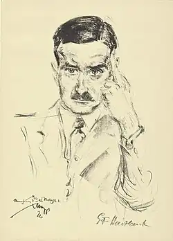 Портрет работы Эмиля Штумппа (1926)