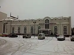 Пригородный вокзал.