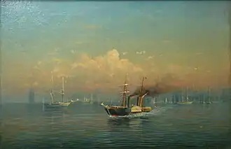 Корабли на рейде (1870)