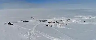 Общий вид лагеря