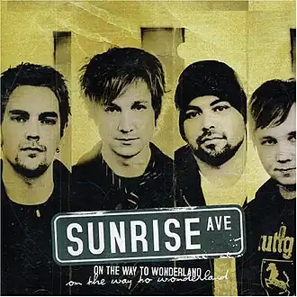 Обложка альбома Sunrise Avenue «On the Way to Wonderland» (2006)