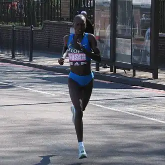 На Лондонском марафоне 2005 года