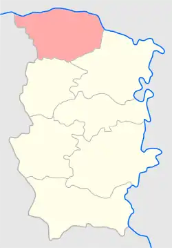 Владиславовский уезд на карте