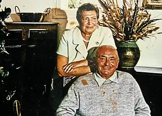 Сюзанна Бирнбаум с мужем Рене Колином