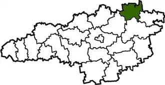 Светловодский район на карте