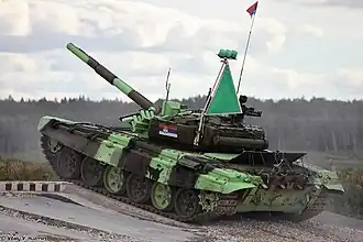 Сербская команда.